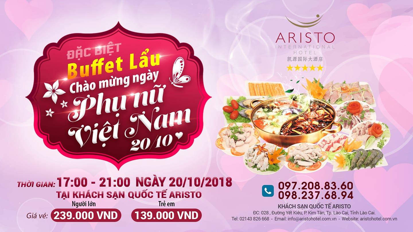 Tiệc Buffet "Chào mừng ngày Phụ nữ Việt Nam"