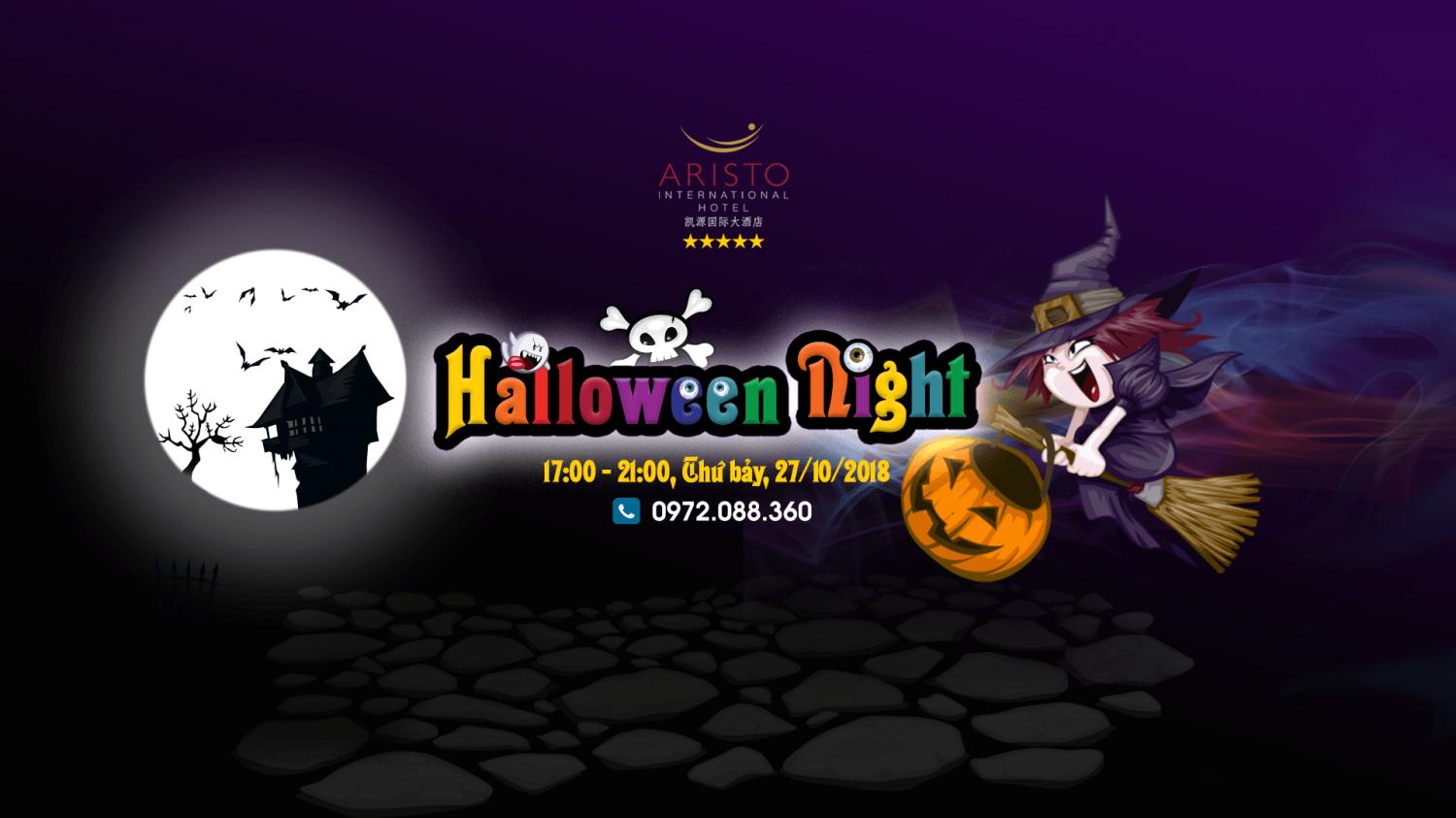 Buffet Ma Quái - Cùng Aristo đón Halloween theo một cách thật đặc biệt!